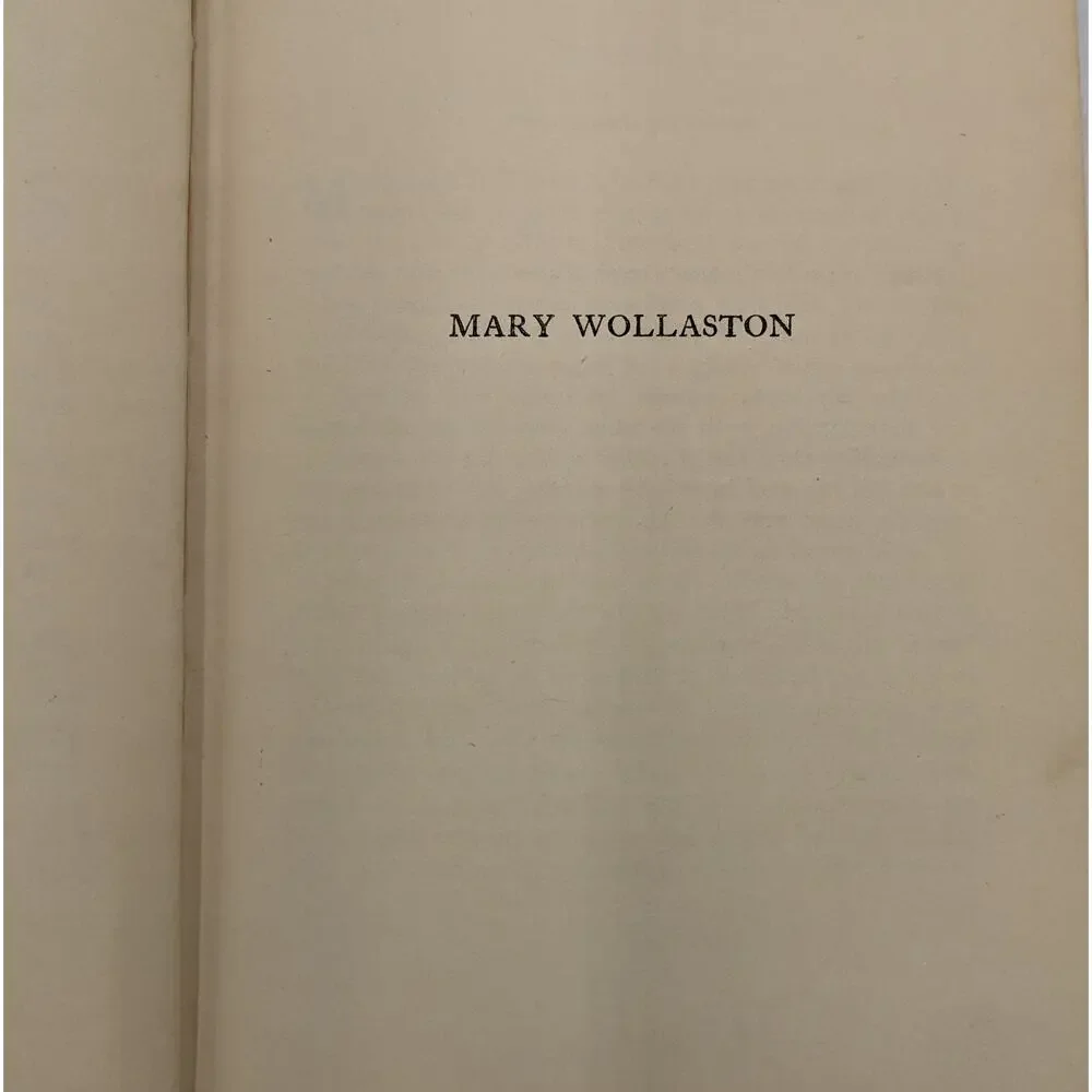 Mary Wollaston By Henry Kitchell Webster Antiquarian Vintage Novel 1920